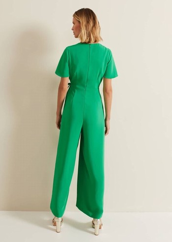 Phase Eight Julissa Wide Leg Dress Green Canada | HEIKOC-741